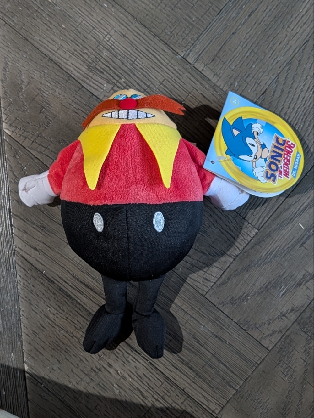 Brand New 8" Inch 2019 Sonic the Hedgehog Dr. Eggman Plush Stuffed Animal Toy